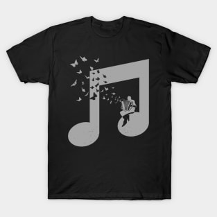 Accordion Butterfly T-Shirt